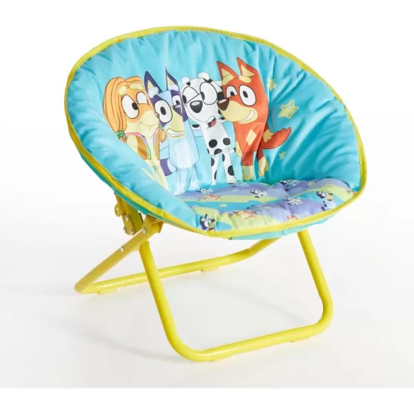 Avengers Toddler 19” Folding Saucer Chair with Cushion, Metal, Ages 3+