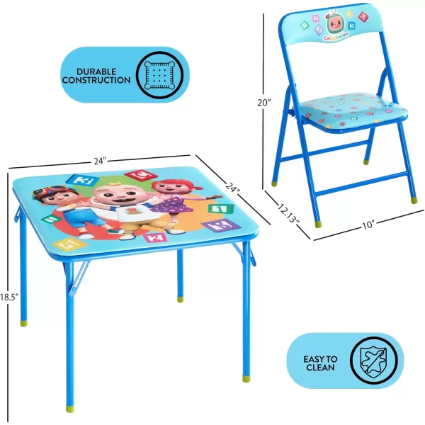 Idea Nuova Trolls 3 Piece Table and Chair Set