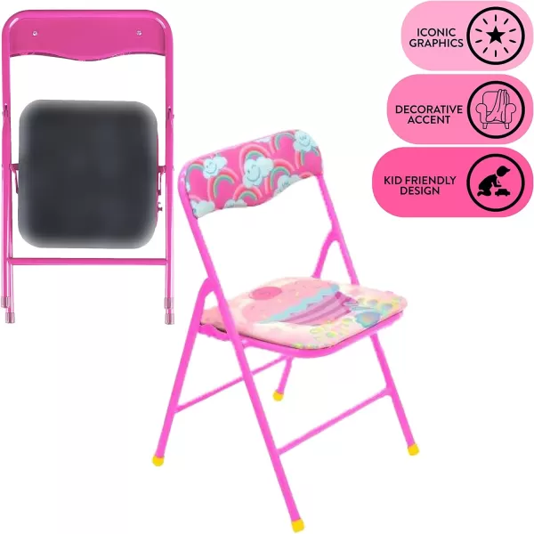 Idea Nuova Trolls 3 Piece Table and Chair Set