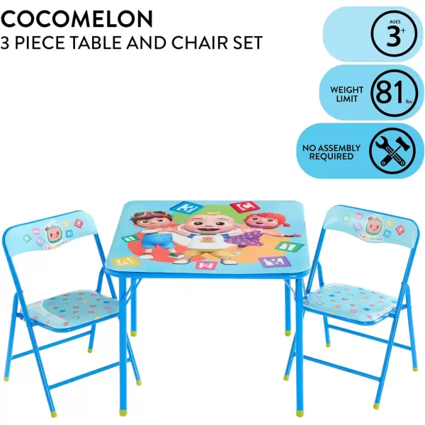 Idea Nuova Trolls 3 Piece Table and Chair Set