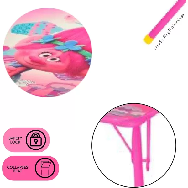 Idea Nuova Trolls 3 Piece Table and Chair Set