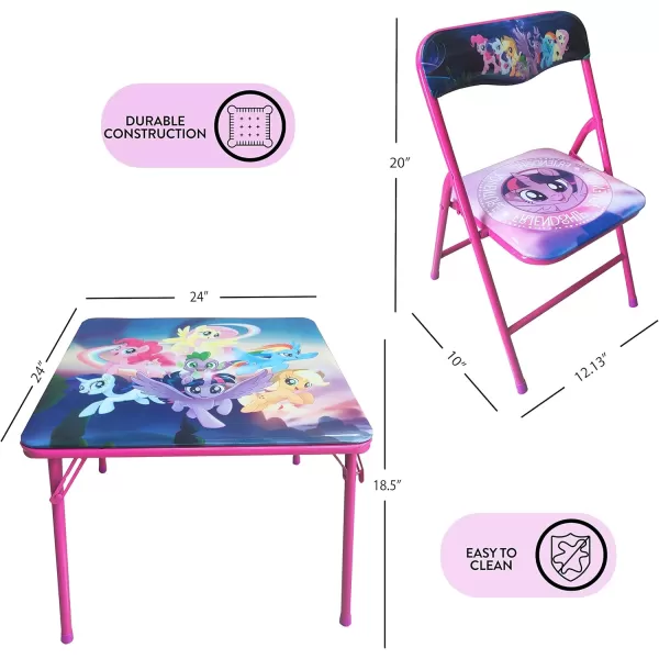 Idea Nuova Trolls 3 Piece Table and Chair Set