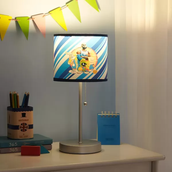 Disney Mickey Mouse 90th Anniversary Stick Table Kids Lamp With Pull Chain, Themed Printed Decorative Shade