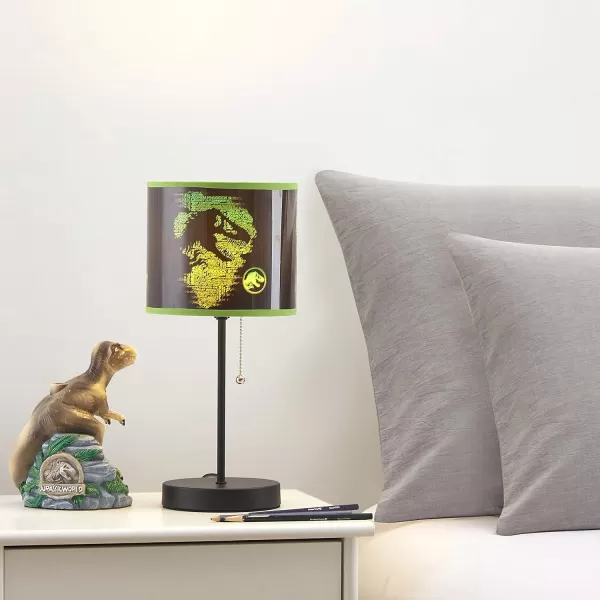 Disney Mickey Mouse 90th Anniversary Stick Table Kids Lamp With Pull Chain, Themed Printed Decorative Shade