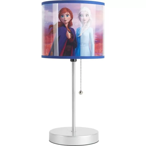 Disney Mickey Mouse 90th Anniversary Stick Table Kids Lamp With Pull Chain, Themed Printed Decorative Shade