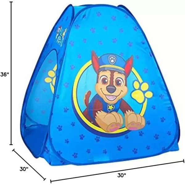 Disney Mickey Mouse 3 Piece Slumber Set with Kids Indoor Outdoor UPF 30+ Pop Up Play Tent with Pillow and Flashlight