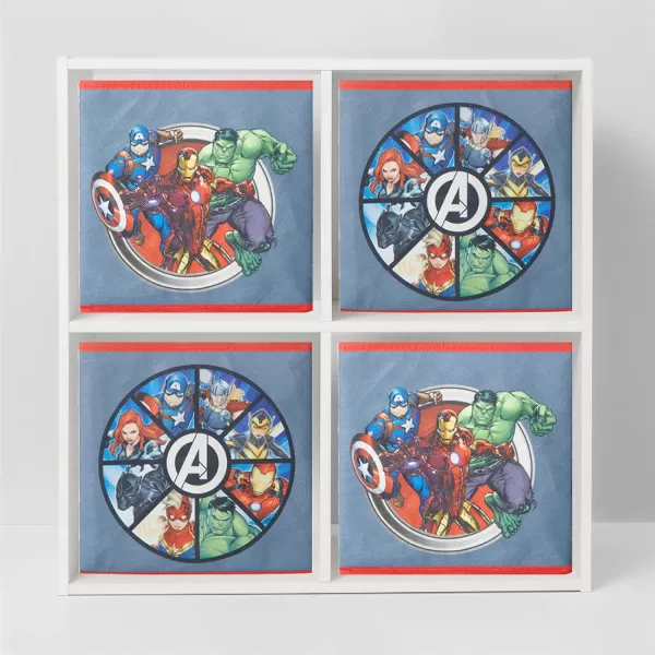 Idea Nuova Marvel Avengers Set of 2 Durable Storage Cubes with Handles