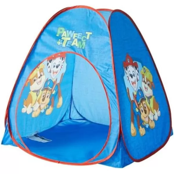 Disney Mickey Mouse 3 Piece Slumber Set with Kids Indoor Outdoor UPF 30+ Pop Up Play Tent with Pillow and Flashlight