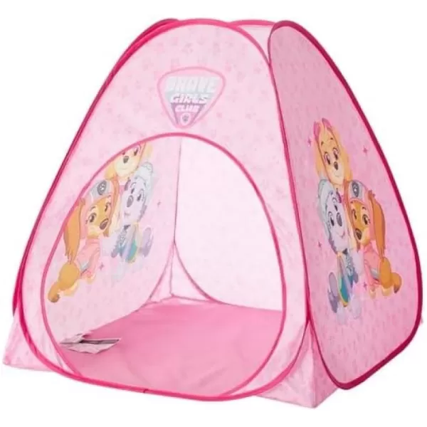 Disney Mickey Mouse 3 Piece Slumber Set with Kids Indoor Outdoor UPF 30+ Pop Up Play Tent with Pillow and Flashlight