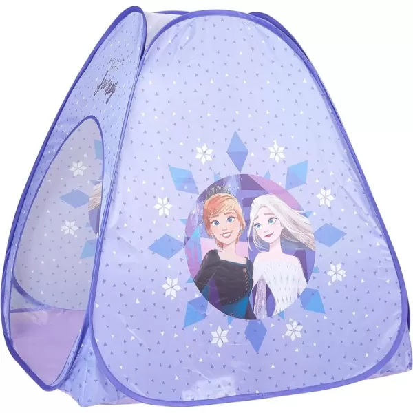Disney Mickey Mouse 3 Piece Slumber Set with Kids Indoor Outdoor UPF 30+ Pop Up Play Tent with Pillow and Flashlight