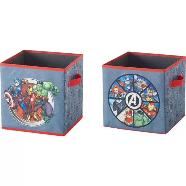 Idea Nuova Marvel Avengers Set of 2 Durable Storage Cubes with Handles