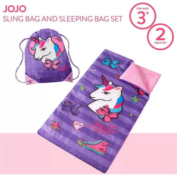 Idea Nuova 2 Piece Drawstring Sling Carry Bag with Sleeping Slumber Bag