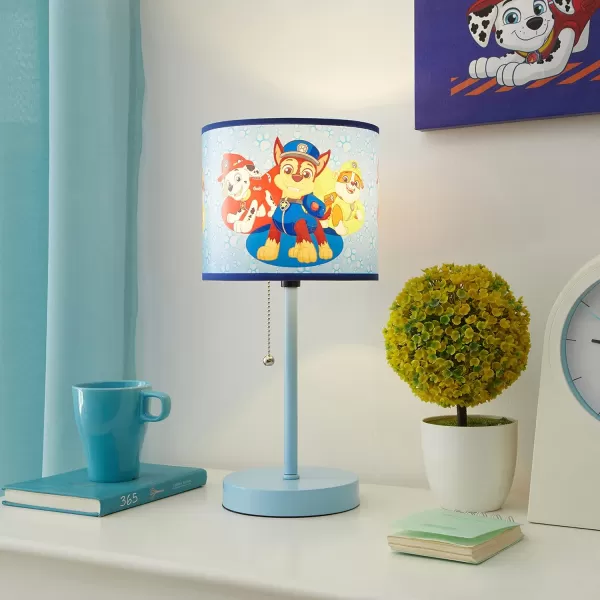 Idea Nuova Peppa Pig Stick Table Kids Lamp with Pull Chain, Themed Printed Decorative Shade