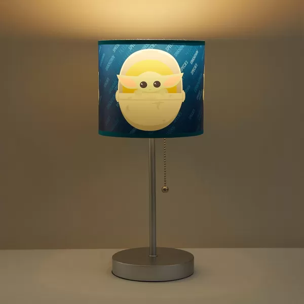 Idea Nuova Peppa Pig Stick Table Kids Lamp with Pull Chain, Themed Printed Decorative Shade