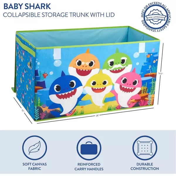 Idea Nuova Avengers Collapsible Children’s Toy Storage Trunk, Durable with Lid