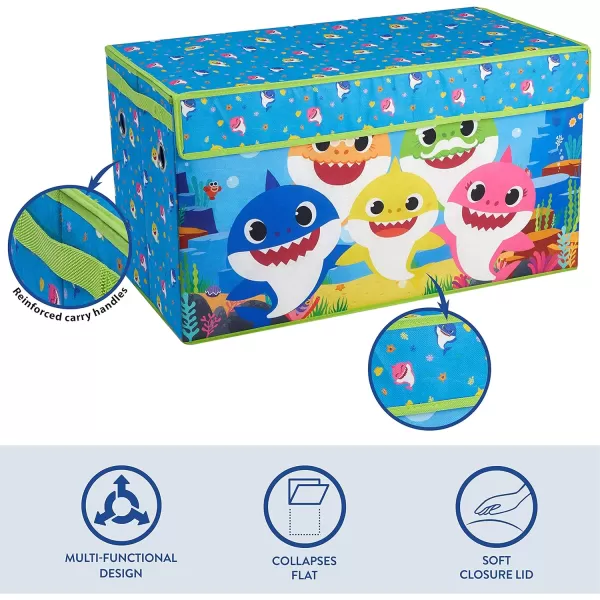 Idea Nuova Avengers Collapsible Children’s Toy Storage Trunk, Durable with Lid