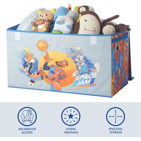 Idea Nuova Avengers Collapsible Children’s Toy Storage Trunk, Durable with Lid