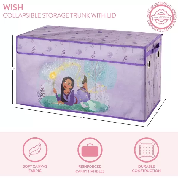 Idea Nuova Avengers Collapsible Children’s Toy Storage Trunk, Durable with Lid
