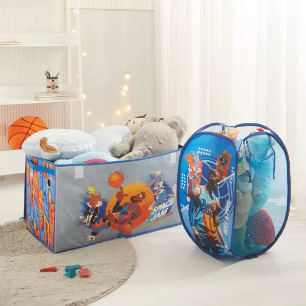 Idea Nuova Avengers Collapsible Children’s Toy Storage Trunk, Durable with Lid