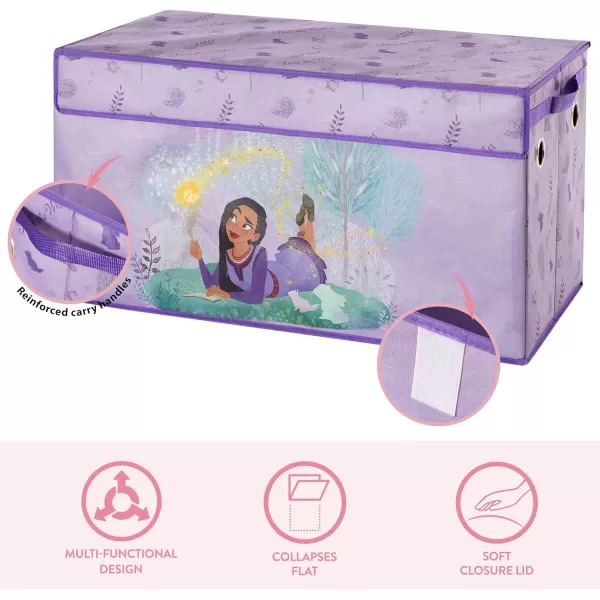 Idea Nuova Avengers Collapsible Children’s Toy Storage Trunk, Durable with Lid