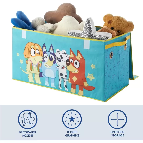 Idea Nuova Avengers Collapsible Children’s Toy Storage Trunk, Durable with Lid