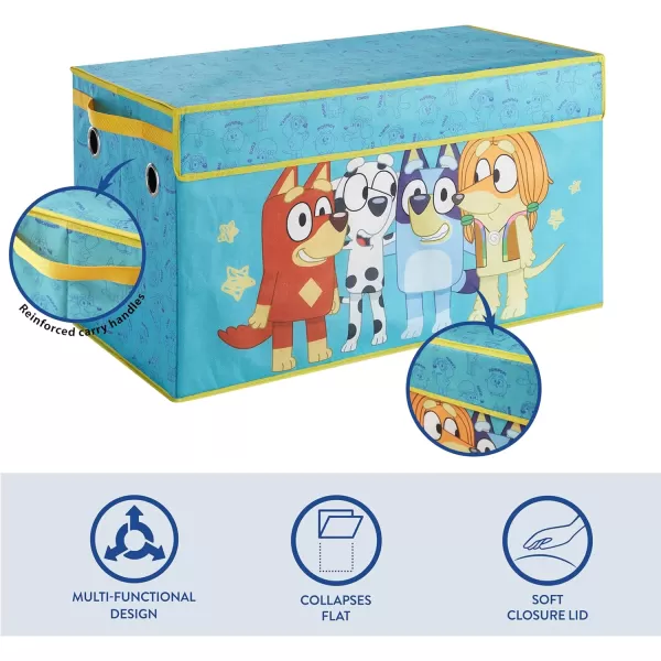 Idea Nuova Avengers Collapsible Children’s Toy Storage Trunk, Durable with Lid