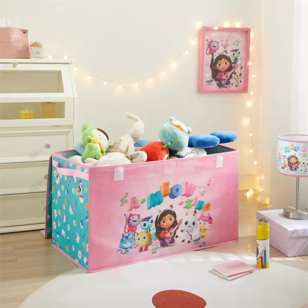 Idea Nuova Baby Shark Collapsible Children’s Toy Storage Trunk, Durable with Lid