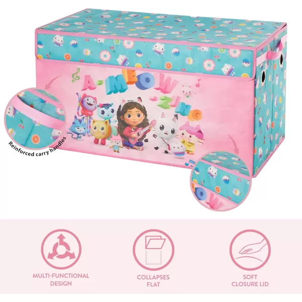 Idea Nuova Baby Shark Collapsible Children’s Toy Storage Trunk, Durable with Lid
