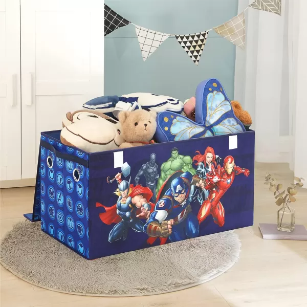 Idea Nuova Baby Shark Collapsible Children’s Toy Storage Trunk, Durable with Lid