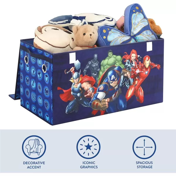 Idea Nuova Baby Shark Collapsible Children’s Toy Storage Trunk, Durable with Lid