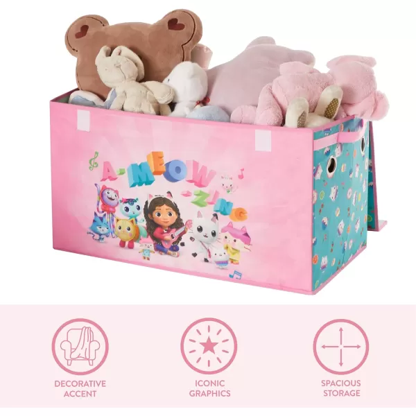 Idea Nuova Baby Shark Collapsible Children’s Toy Storage Trunk, Durable with Lid