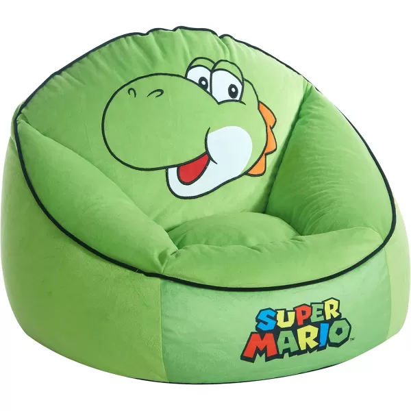 Idea Nuova, Inc. Nintendo Super Mario Yoshi Micromink Bean Bag Chair