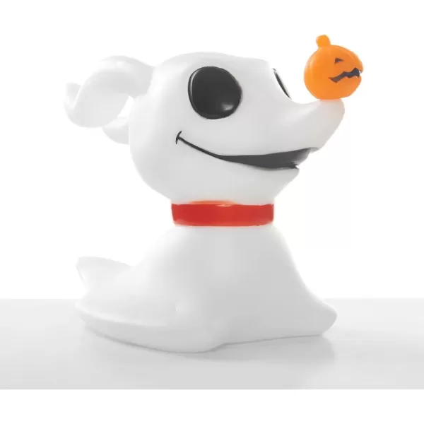 Idea Nuova Disney Nightmare Before Christmas Zero Figural LED Novelty Table Top Mood Light, 8" H x 9" L