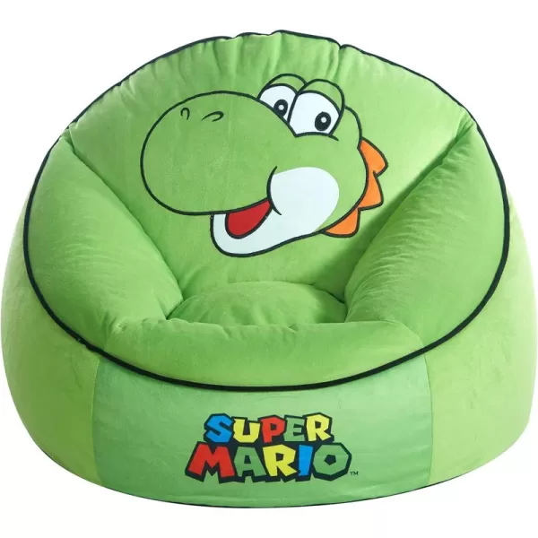 Idea Nuova, Inc. Nintendo Super Mario Yoshi Micromink Bean Bag Chair