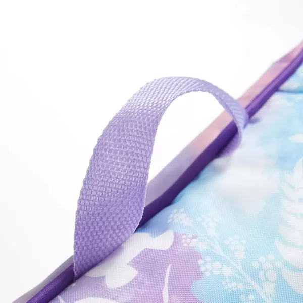 imageIdea Nuova PJ Mask Toddler Nylon Bean Bag Chair with Piping ampamp Top Carry Handle NK570401 MediumFrozen 2 Purple