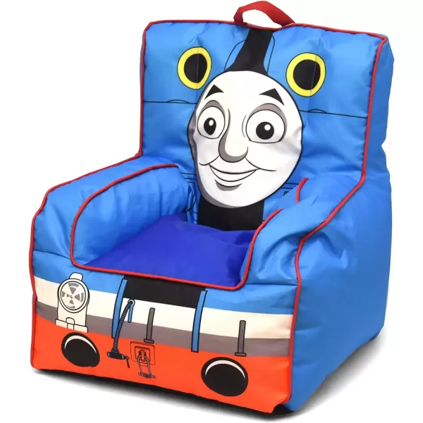 imageIdea Nuova PJ Mask Toddler Nylon Bean Bag Chair with Piping ampamp Top Carry Handle NK570401 MediumThomas