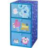 imageIdea Nuova PJ Mask 3 Drawer Soft Storage Unit with Poly Canvas FrameBlues Clues