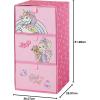 imageIdea Nuova PJ Mask 3 Drawer Soft Storage Unit with Poly Canvas FrameJojo Siwa