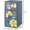 imageIdea Nuova PJ Mask 3 Drawer Soft Storage Unit with Poly Canvas FrameMickey Mouse