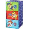 imageIdea Nuova PJ Mask 3 Drawer Soft Storage Unit with Poly Canvas FramePaw Patrol