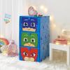 imageIdea Nuova PJ Mask 3 Drawer Soft Storage Unit with Poly Canvas FramePj Mask