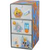 imageIdea Nuova PJ Mask 3 Drawer Soft Storage Unit with Poly Canvas FrameSpace Jam