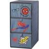 imageIdea Nuova PJ Mask 3 Drawer Soft Storage Unit with Poly Canvas FrameSpiderman