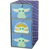 imageIdea Nuova PJ Mask 3 Drawer Soft Storage Unit with Poly Canvas FrameStar Wars  the Mandalorian