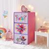 imageIdea Nuova PJ Mask 3 Drawer Soft Storage Unit with Poly Canvas FrameTrolls