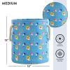 imageIdea Nuova PJ Mask 3 Piece Multi Size Fabric Nestable Toy Storage Basket Set with Rope Carry HandlesBaby Shark