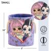 imageIdea Nuova PJ Mask 3 Piece Multi Size Fabric Nestable Toy Storage Basket Set with Rope Carry HandlesLol Surprise