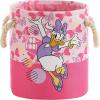 imageIdea Nuova PJ Mask 3 Piece Multi Size Fabric Nestable Toy Storage Basket Set with Rope Carry HandlesMinnie Mouse