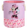 imageIdea Nuova PJ Mask 3 Piece Multi Size Fabric Nestable Toy Storage Basket Set with Rope Carry HandlesMinnie Mouse