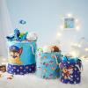 imageIdea Nuova PJ Mask 3 Piece Multi Size Fabric Nestable Toy Storage Basket Set with Rope Carry HandlesPaw Patrol